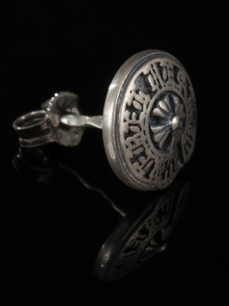 RH151007-1 Серьга (Ag 925)