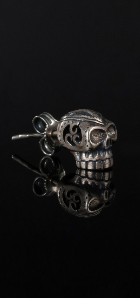 RH251002-1 Серьга (Ag 925)